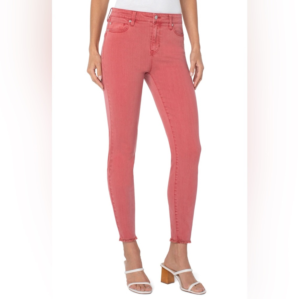 Liverpool Women's Vibrant Red Skinny Jeans